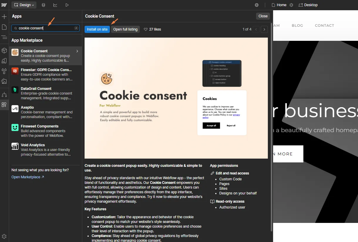 Installation Steps — screenshot 4
