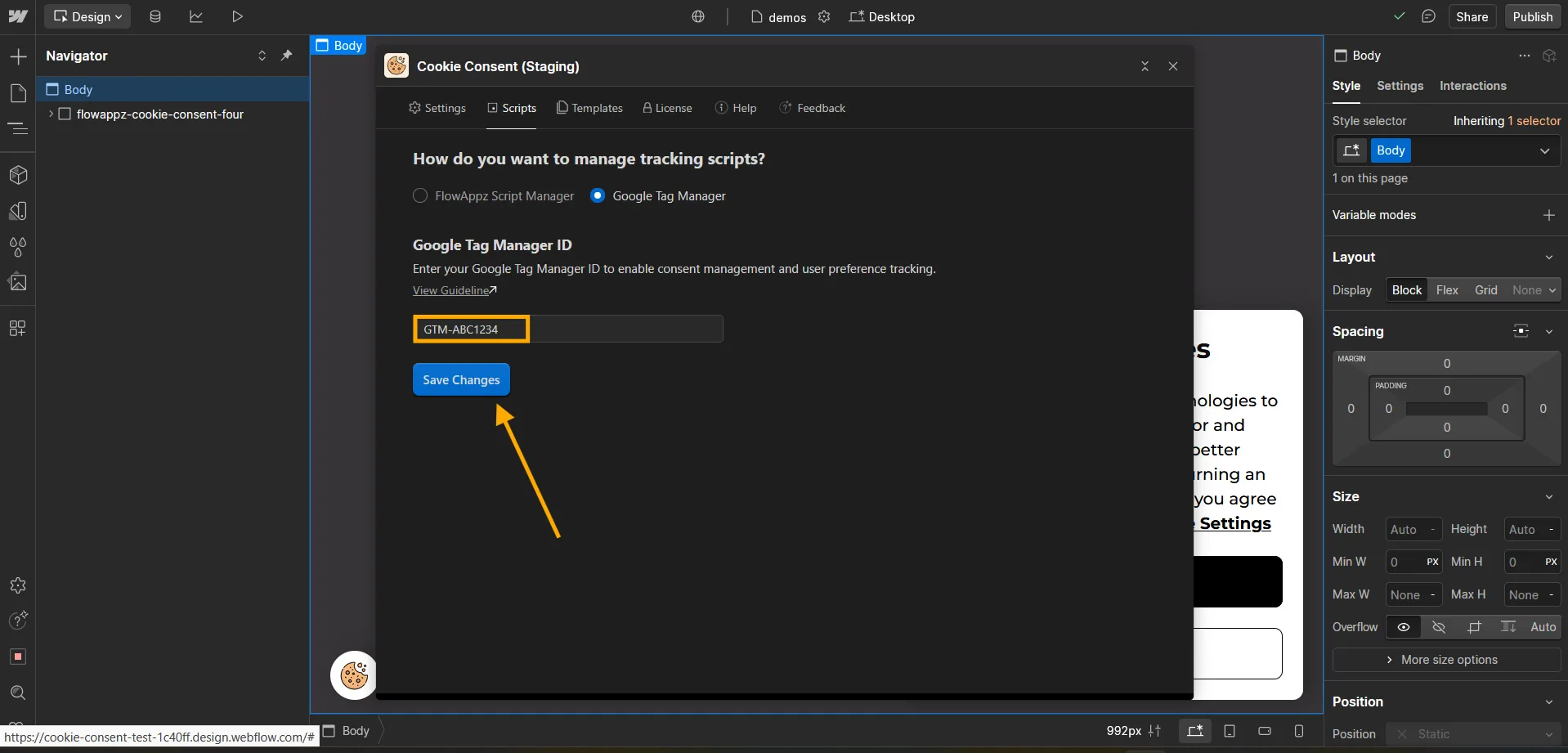 Google Tag Manager Integration — screenshot 3