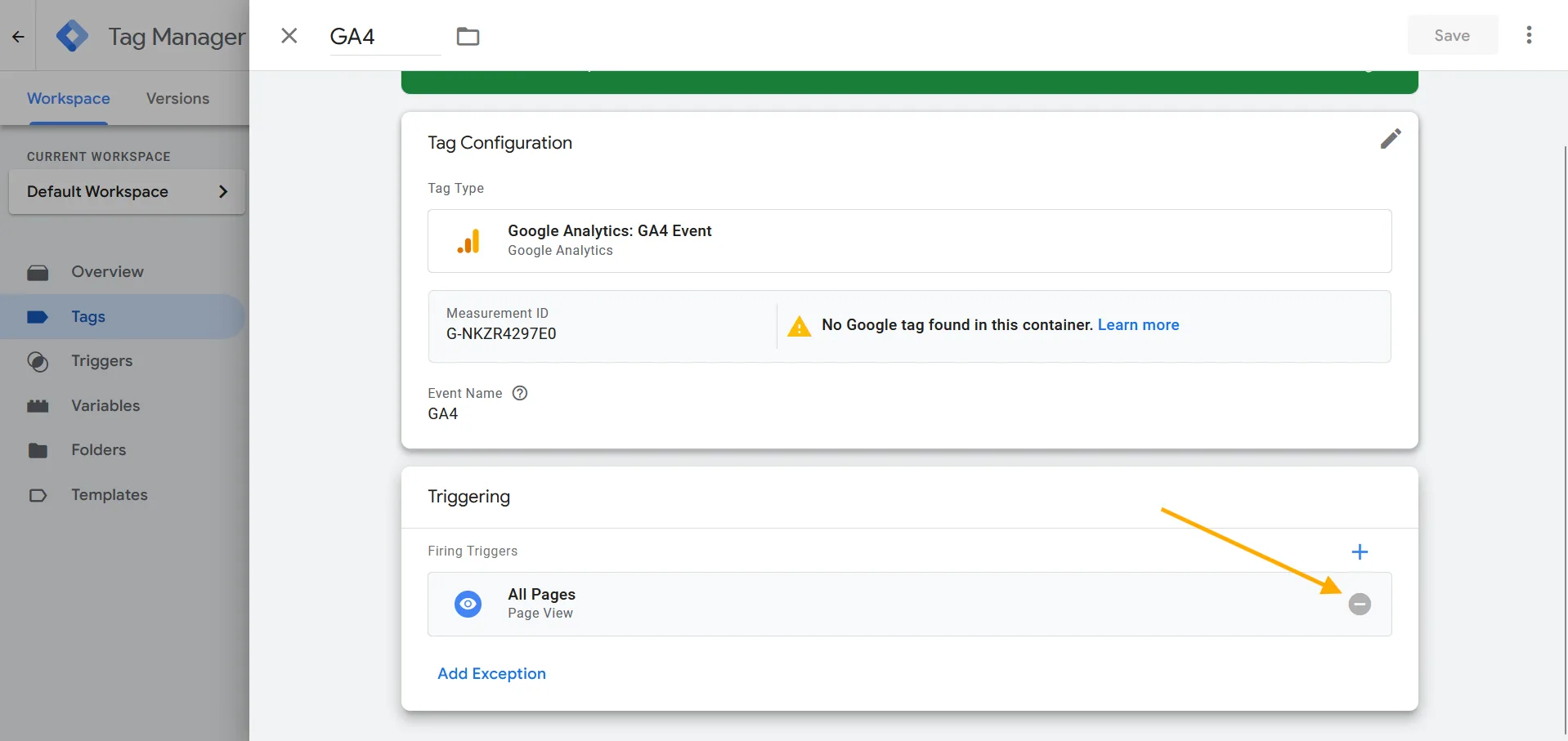 Google Tag Manager Integration — screenshot 38