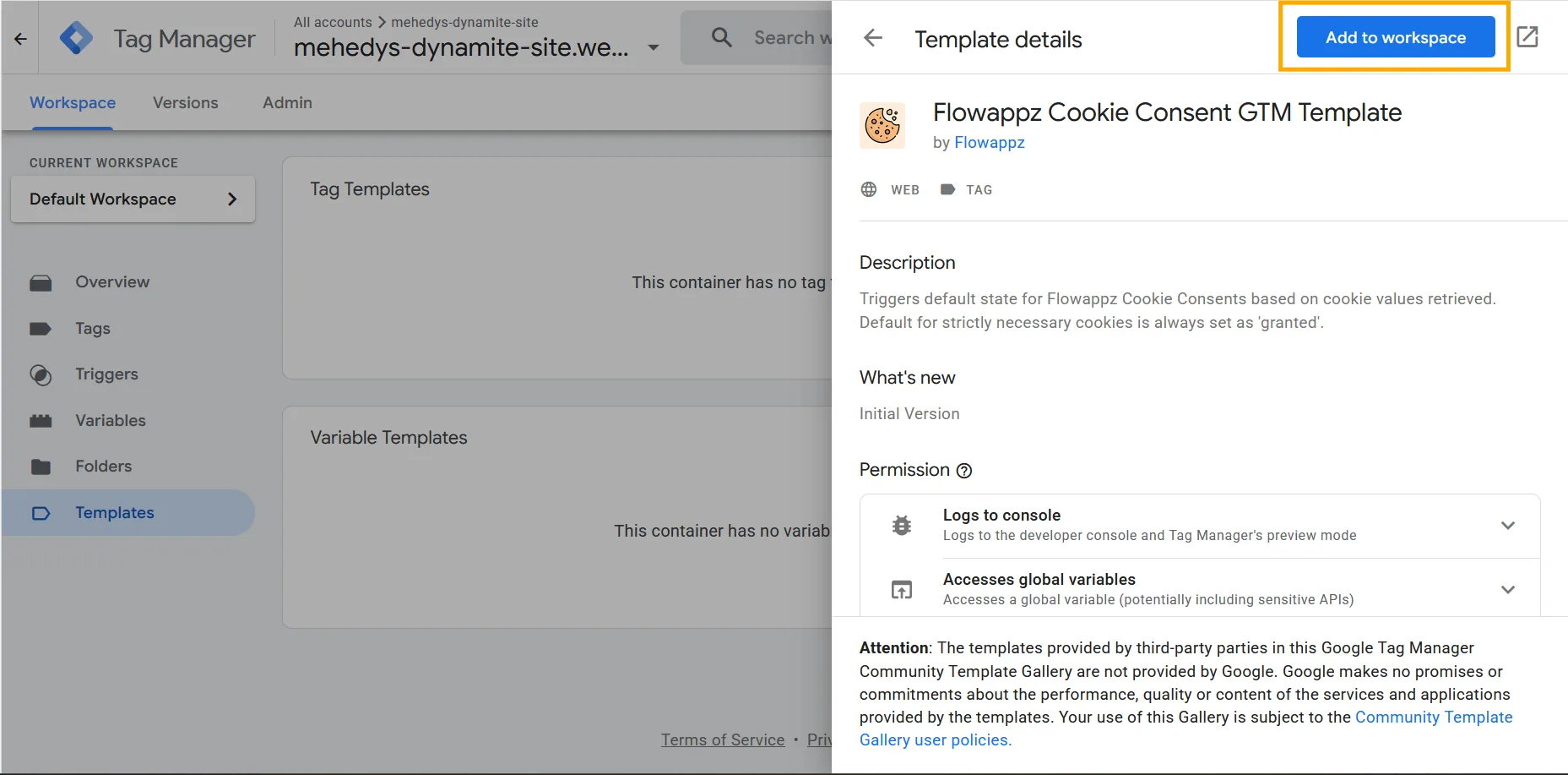 Google Tag Manager Integration — screenshot 7