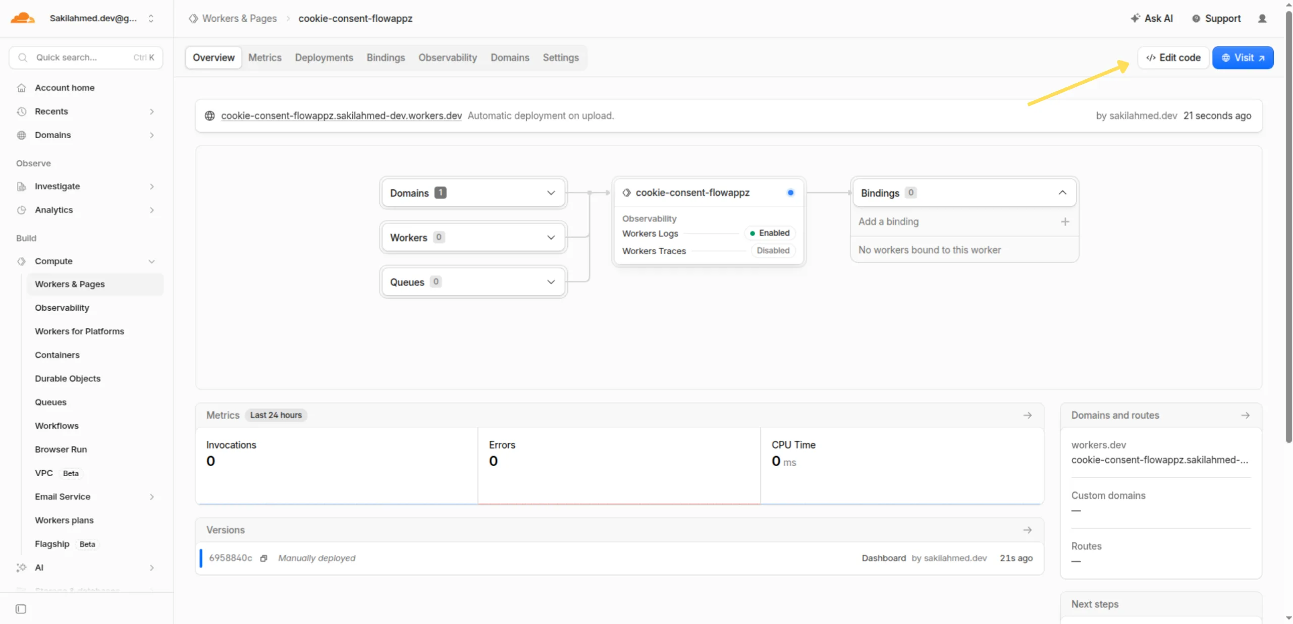 Cookie Consent Storing — screenshot 7