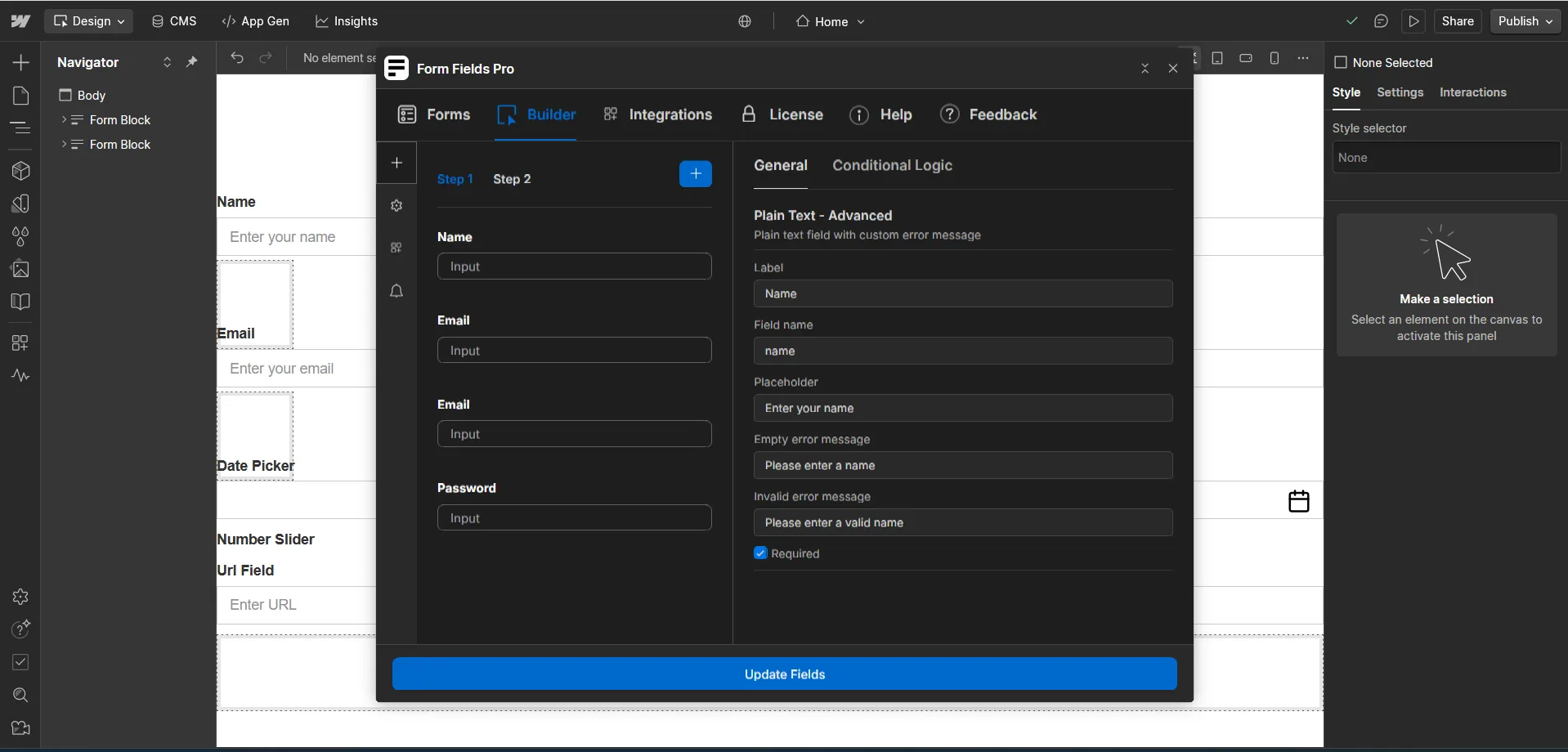 Plain Text - Advanced — screenshot 1