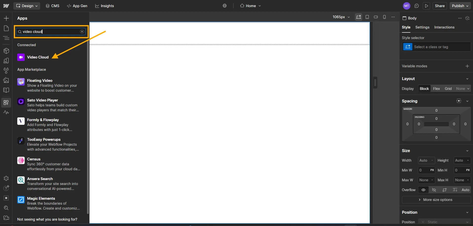 Installing Video Cloud — screenshot 2