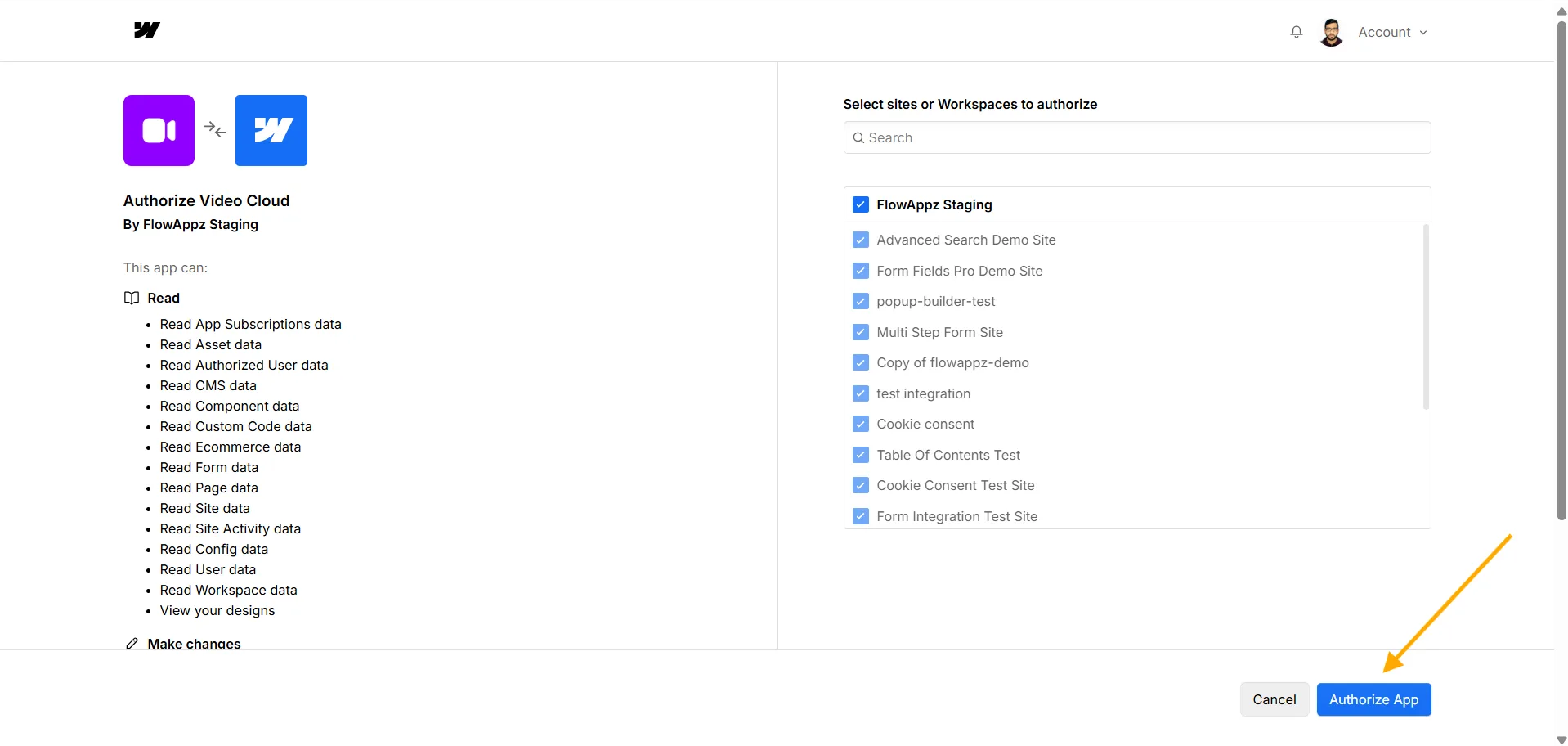 Installing Video Cloud — screenshot 3