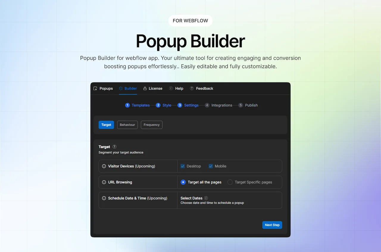 Popup Builder — screenshot 1